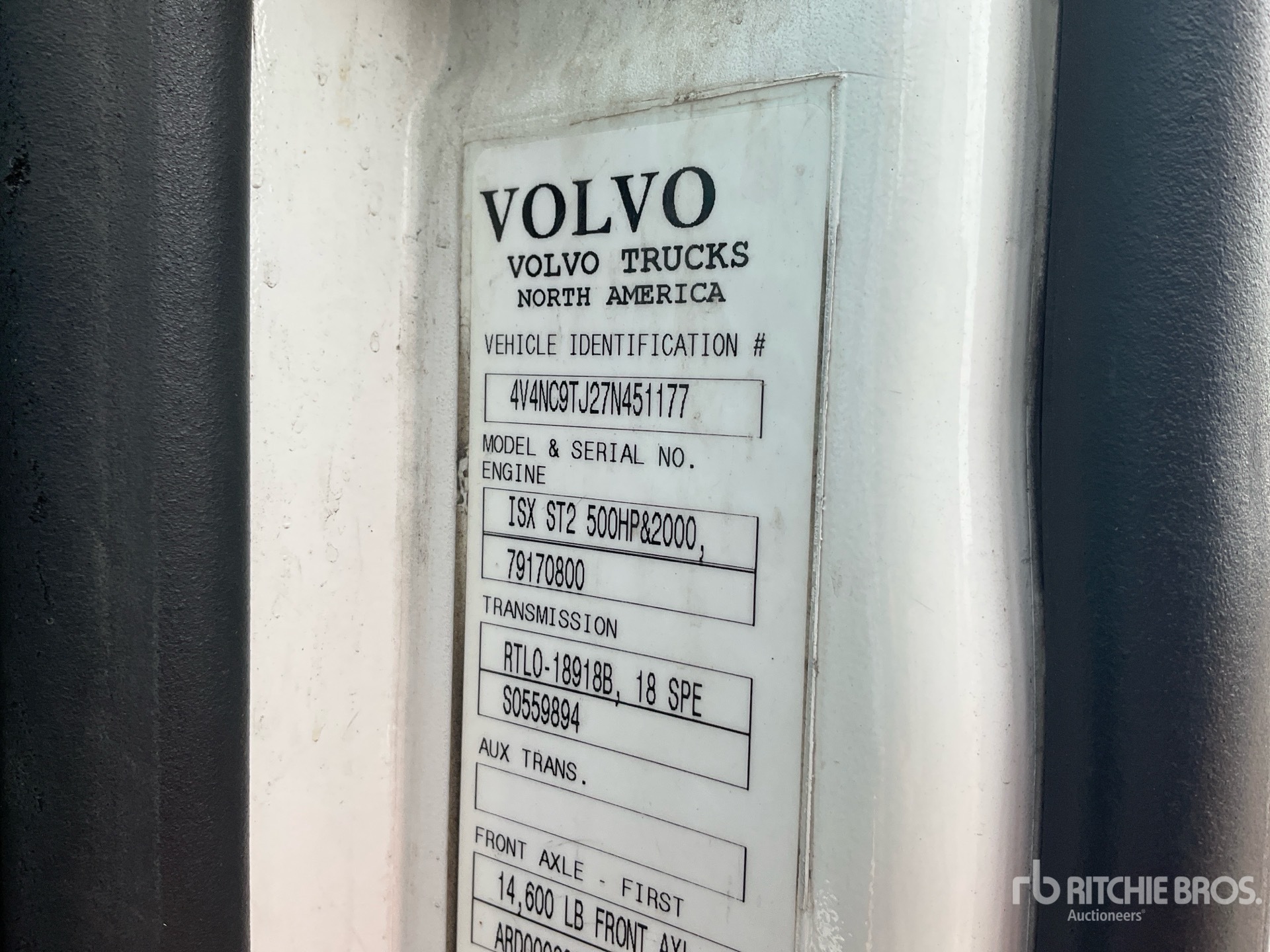 2007 Volvo VNL