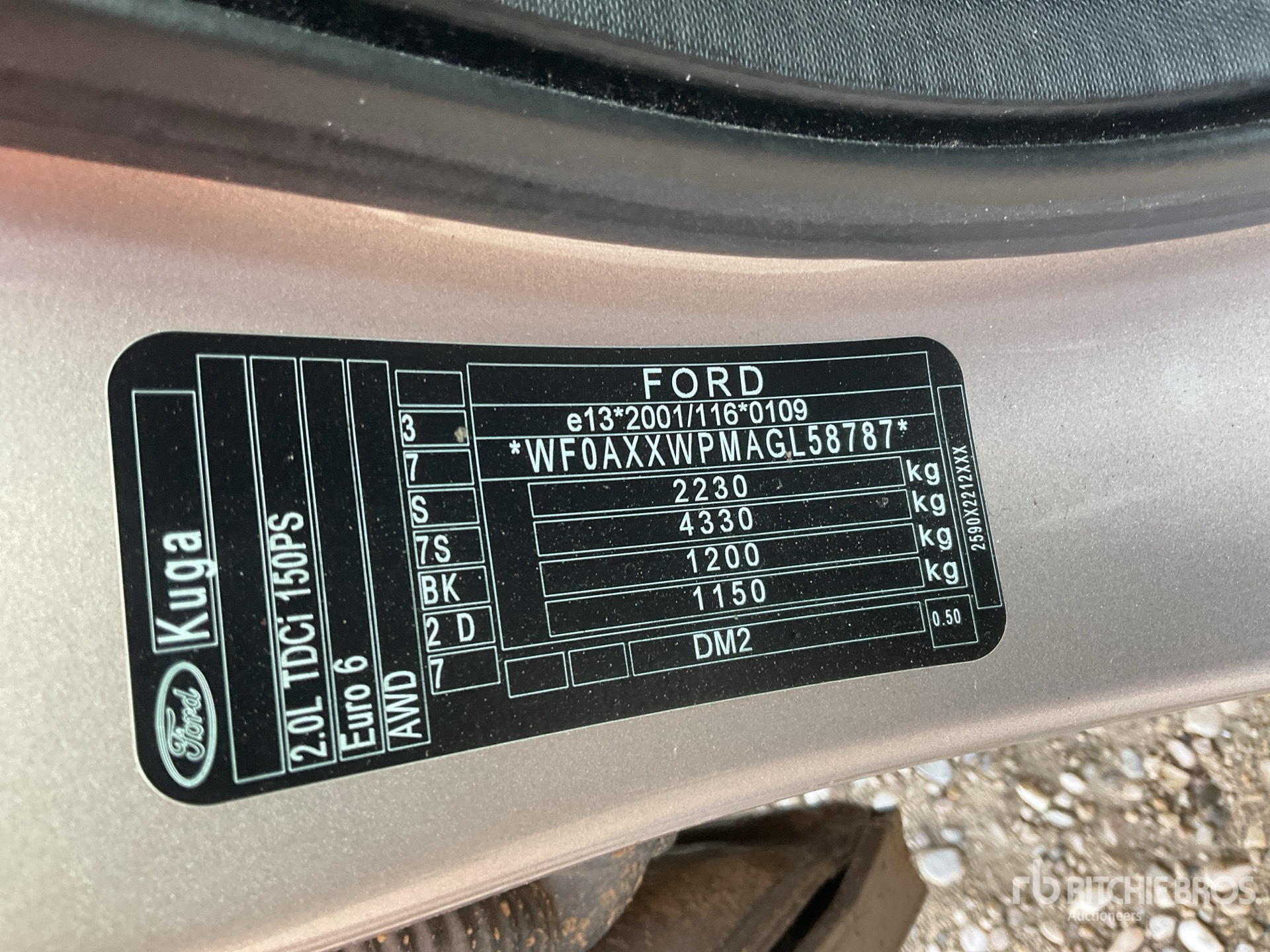 2016 Ford KUGA VIGNALE 2.