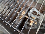 Chassis with Concrete Pump Cylinders