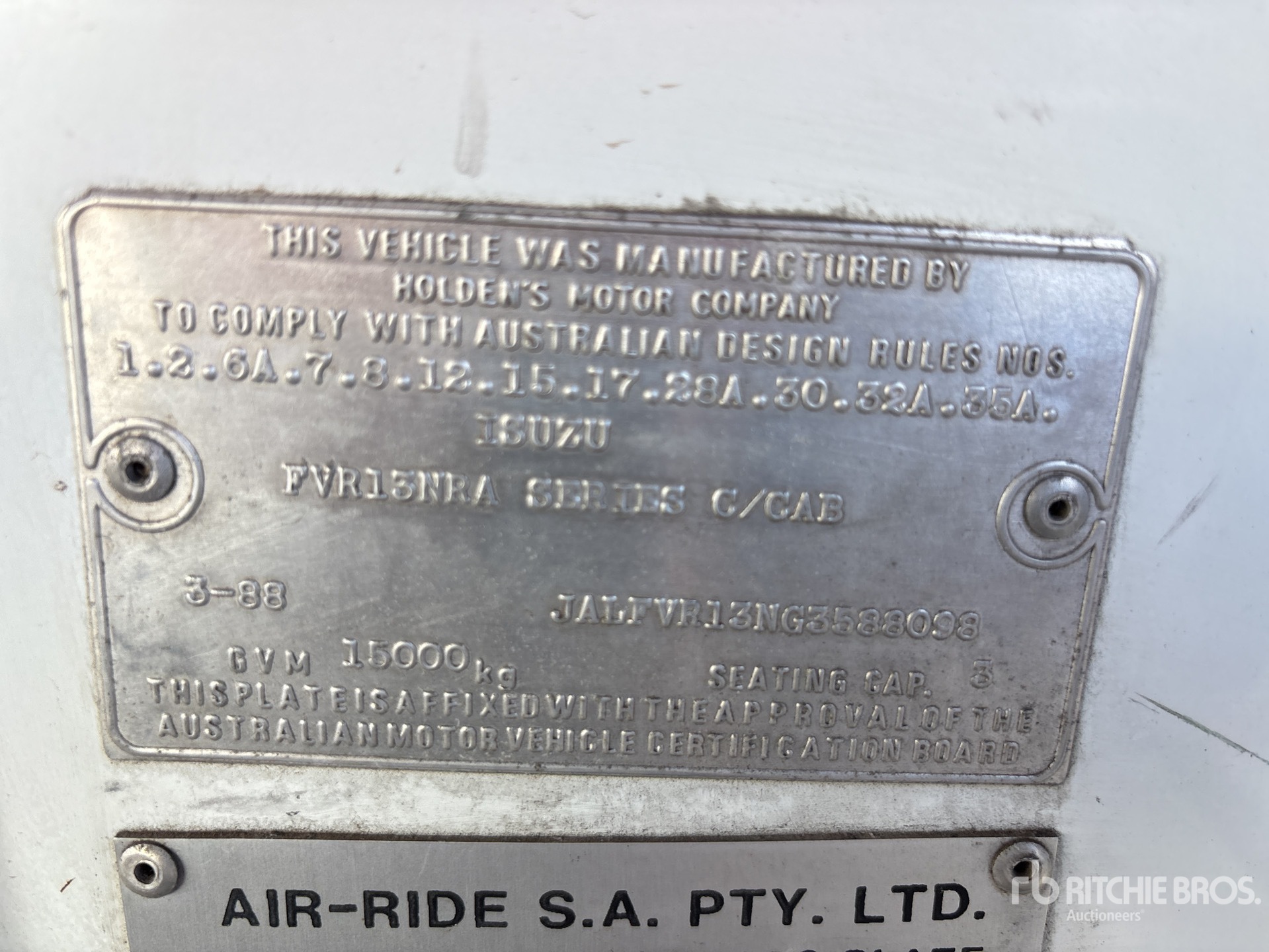 1988 Isuzu FVR