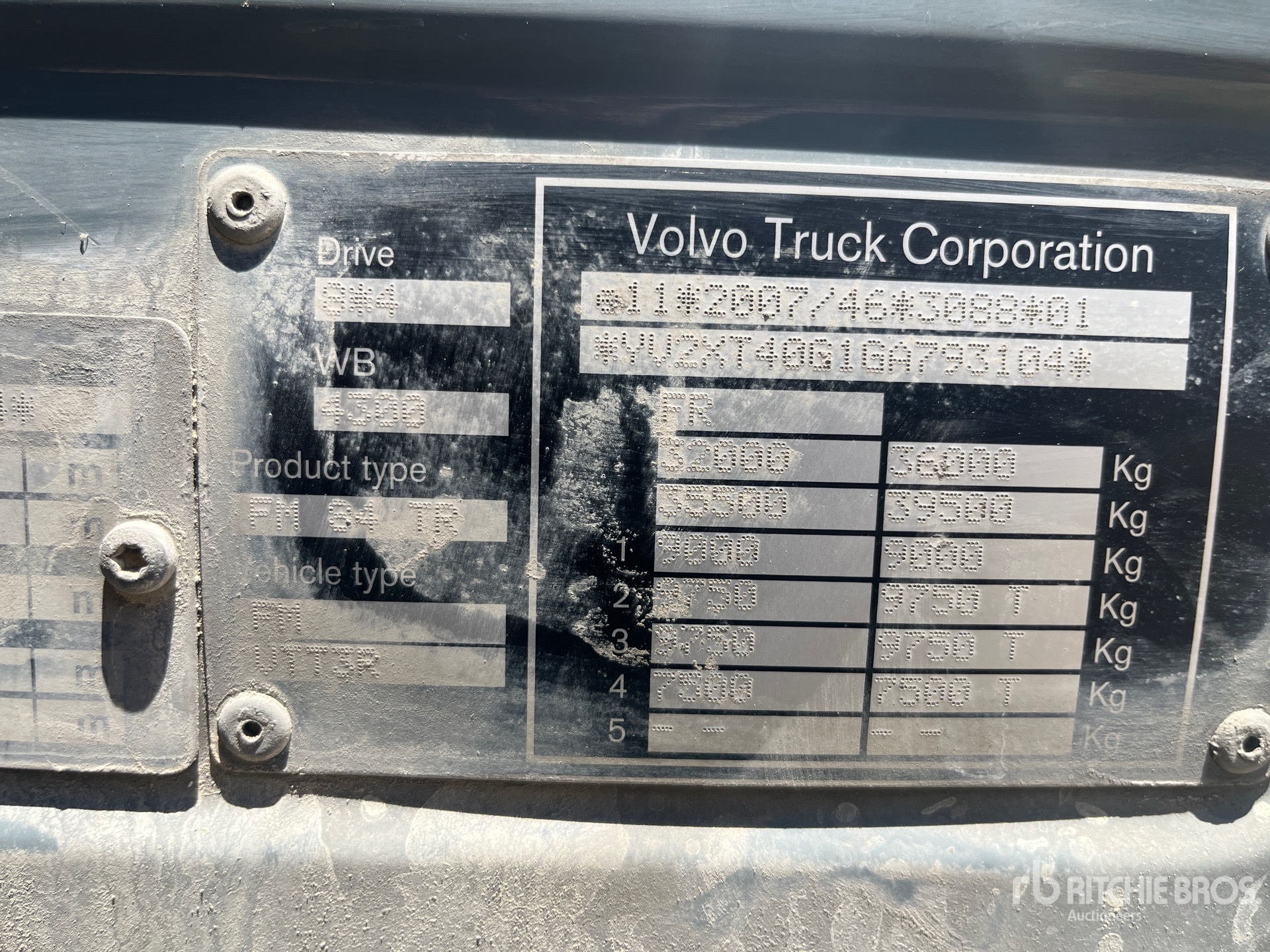 2016 Volvo FM500