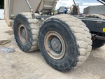 Chassis with Right Forward Drive Tire