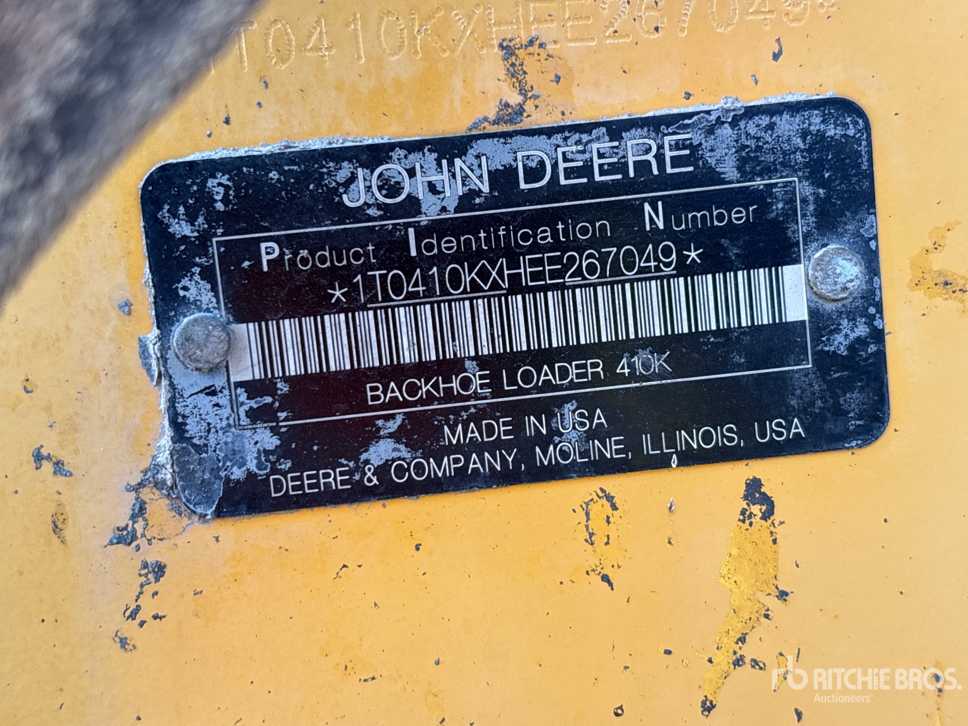 2014 John Deere 410K