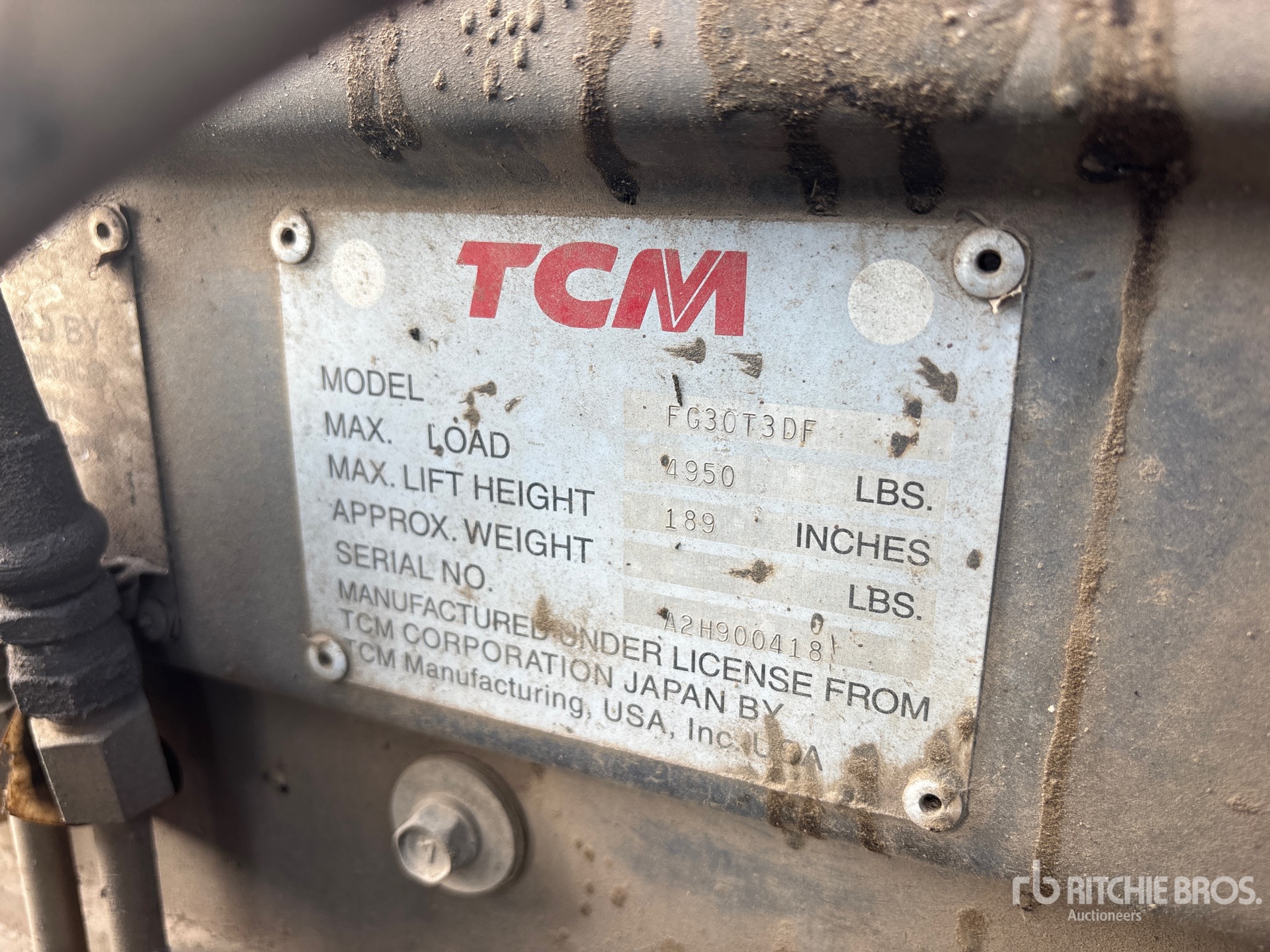 2007 TCM FG30T3DF