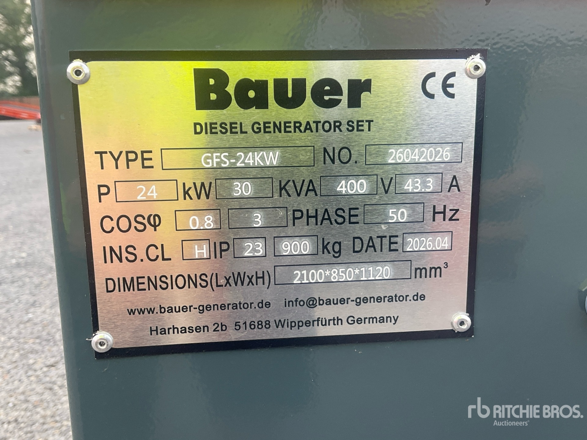 2026 Bauer GFS-24 ATS