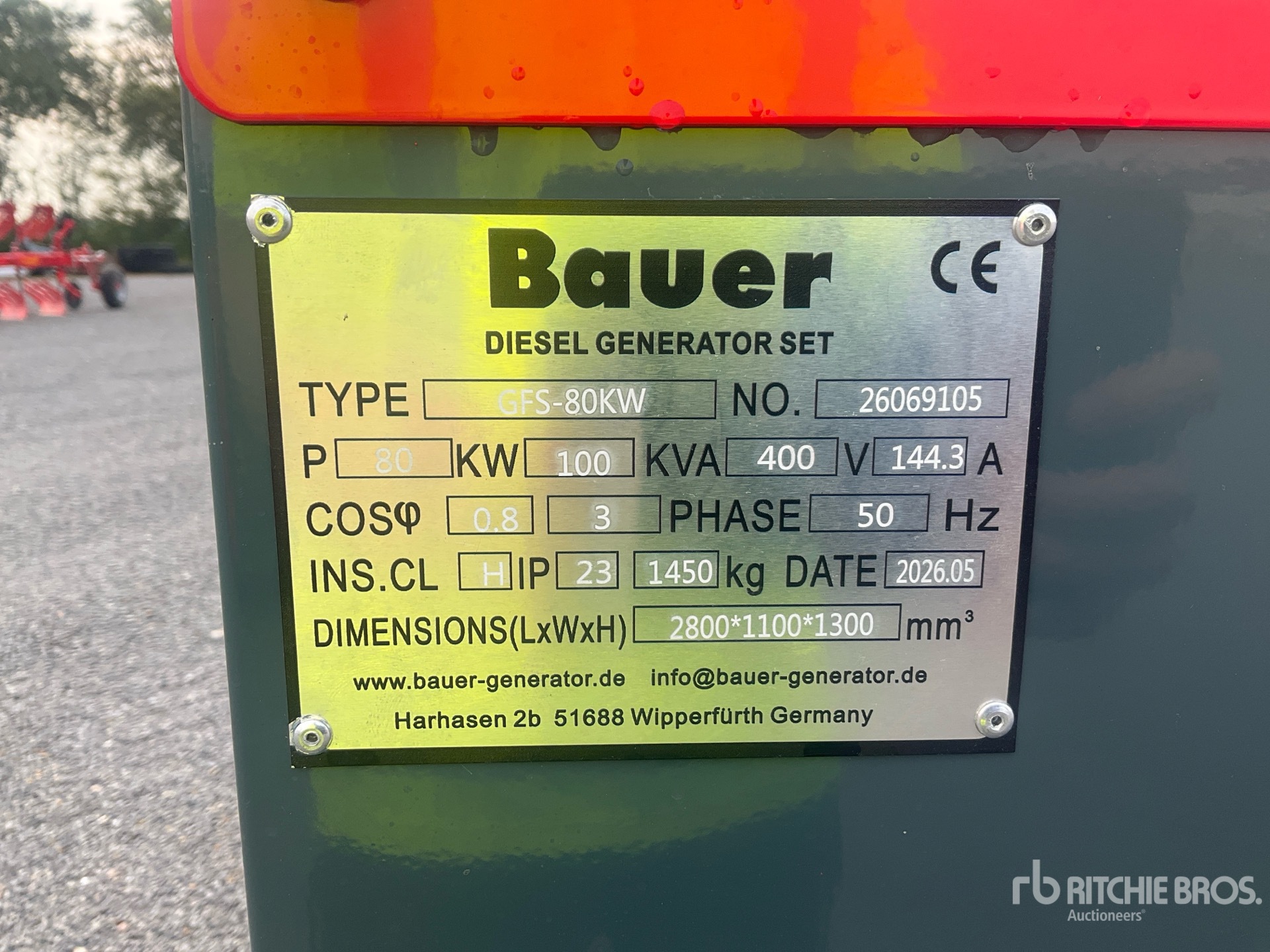 2026 Bauer GFS-80 ATS