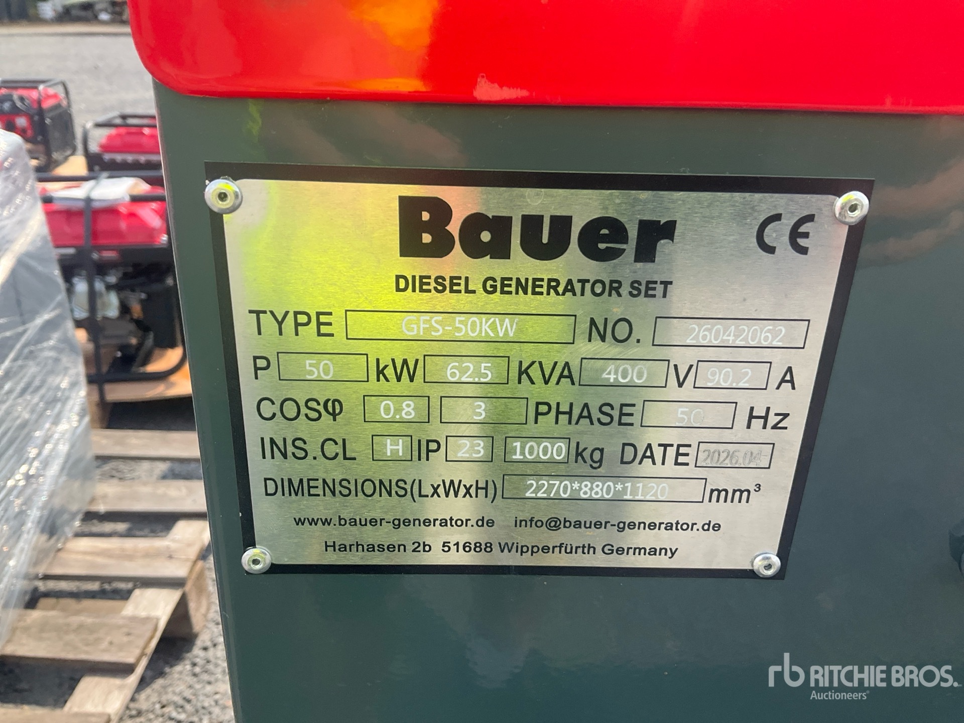 2026 Bauer GFS-50 ATS