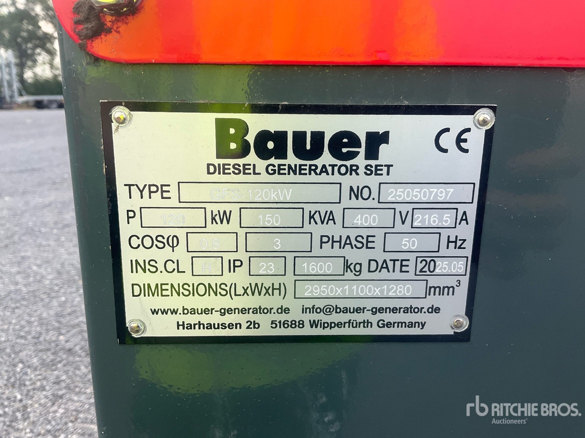 2025 Bauer GFS-120 ATS