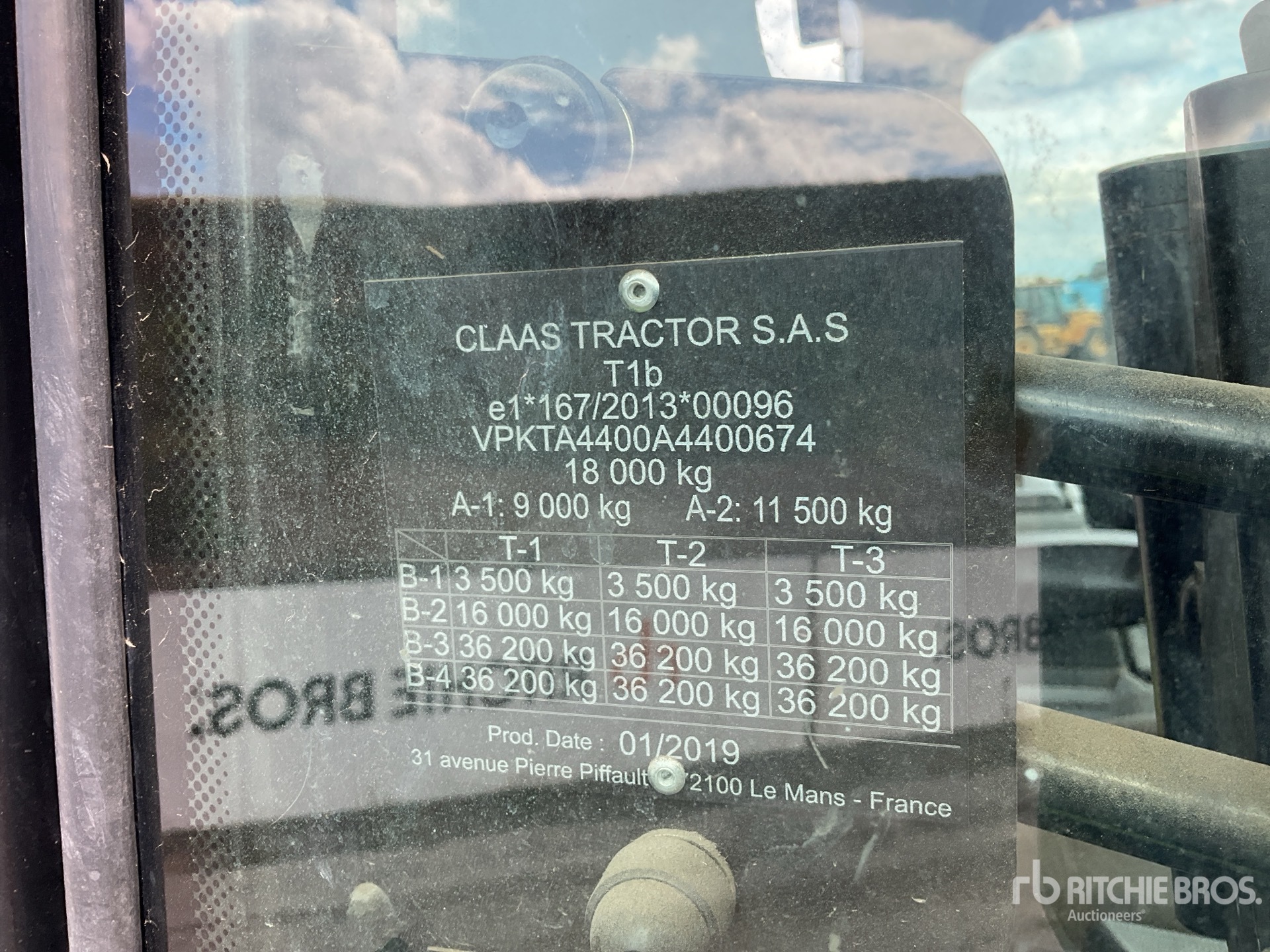 2019 Claas AXION 960