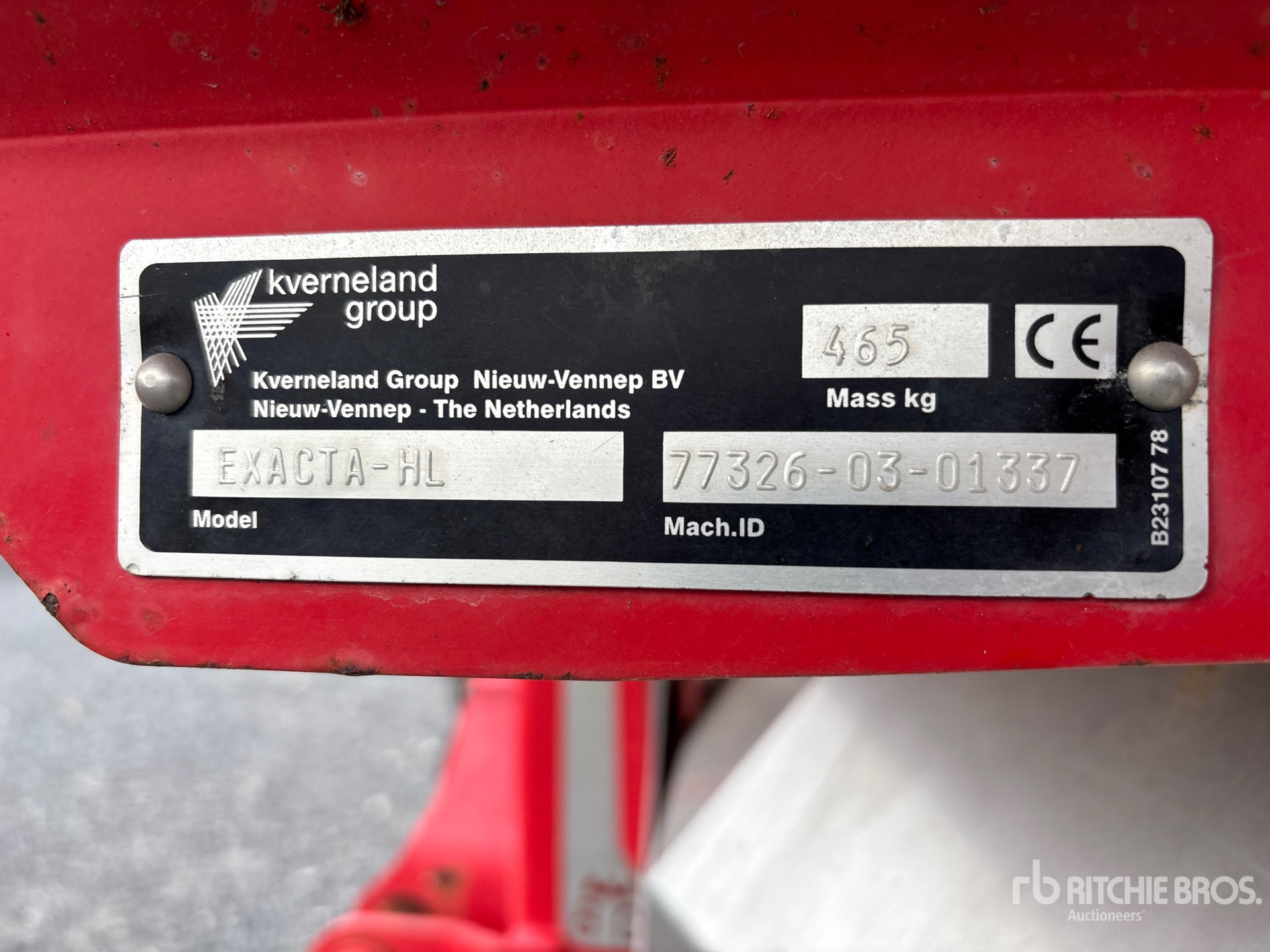 2006 Kverneland EXACTA HL