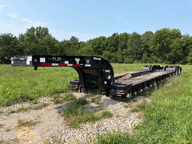 2011 Trail King TK70HG-452 T/A Removable Gooseneck Lowboy Trailer 2011 Trail King TK70HG-452 T/A Removable Gooseneck Lowboy Trailer