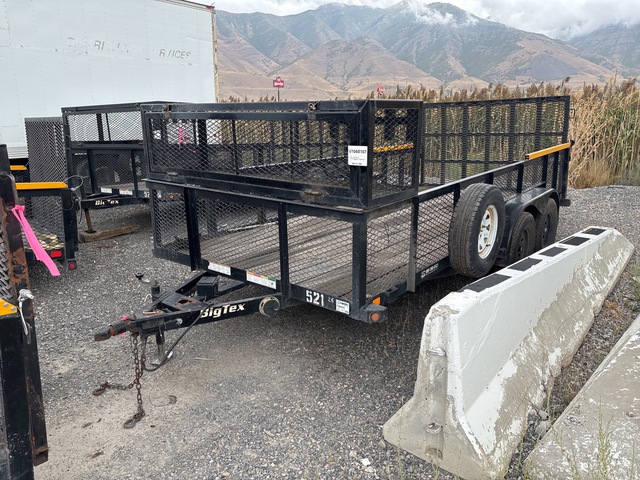 2017 Big-Tex 16 ft T/A Utility Trailer