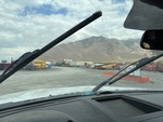 Cab with Windshield Wipers Operational