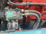 Engine with A/C Compressor