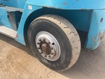 Chassis Lift with Left Rear Tire