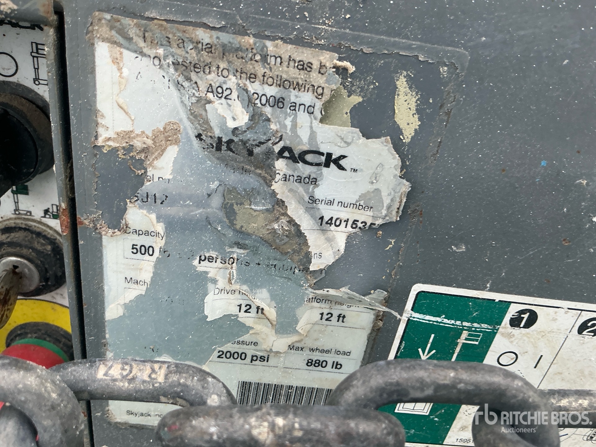 2018 Skyjack SJ12