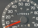 Motorhome Cockpit with Odometer (Start)