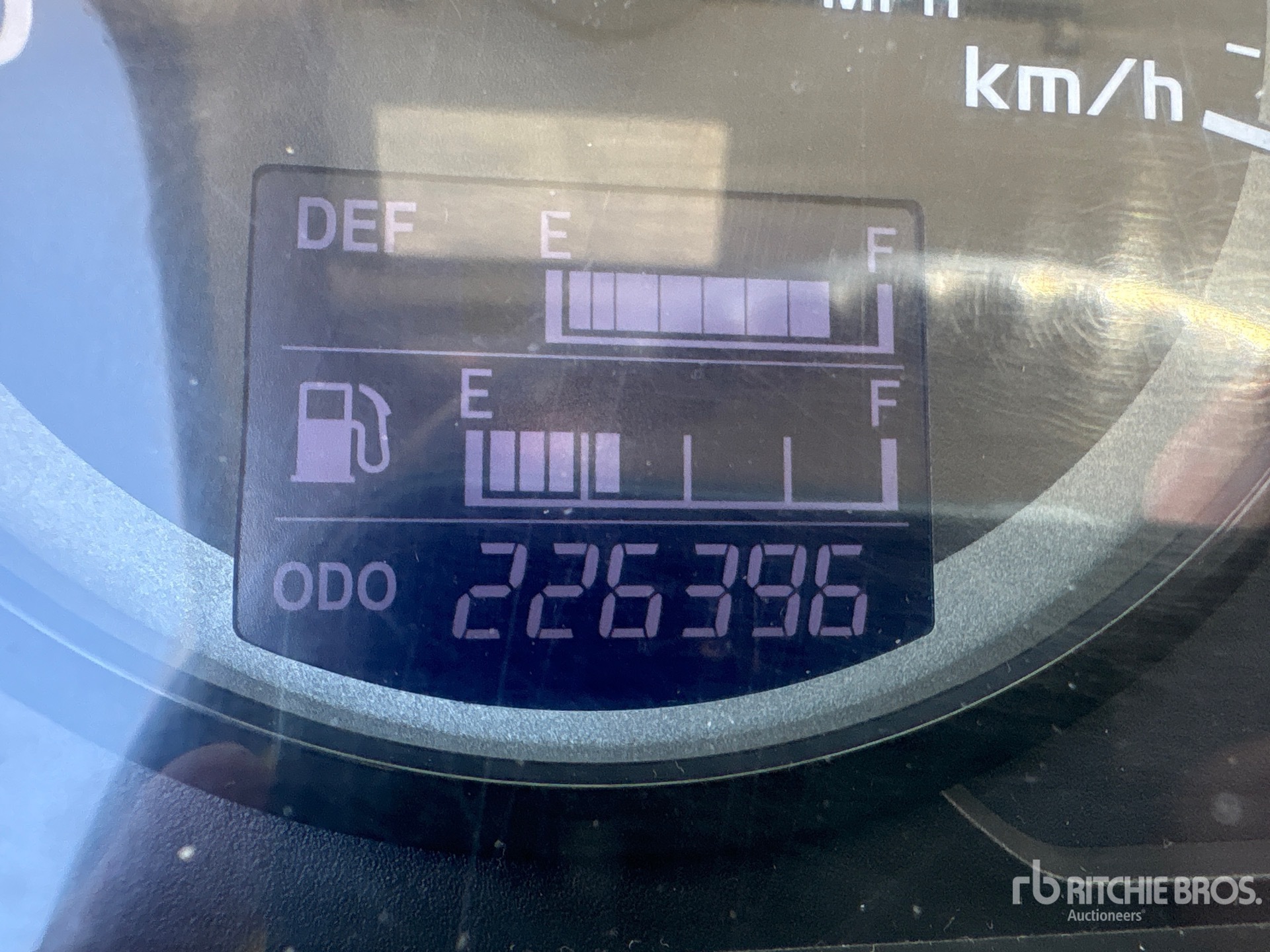 General Appearance with Hour Meter / Odometer