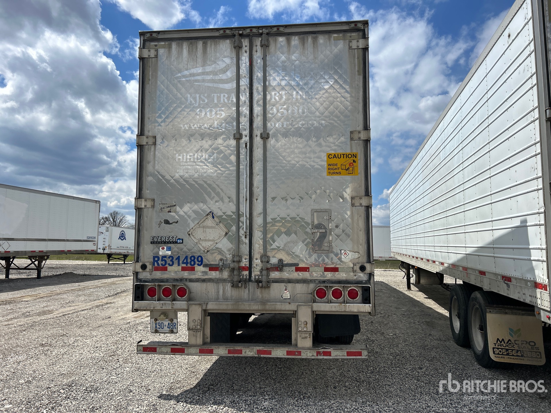 2014 Great Dane 53 ft x 102 in T/A