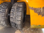 Chassis Lift with Right Rear Tire