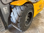 Chassis Lift with Left Front Tire