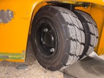 Chassis Lift with Left Rear Tire