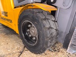 Chassis Lift with Right Front Tire