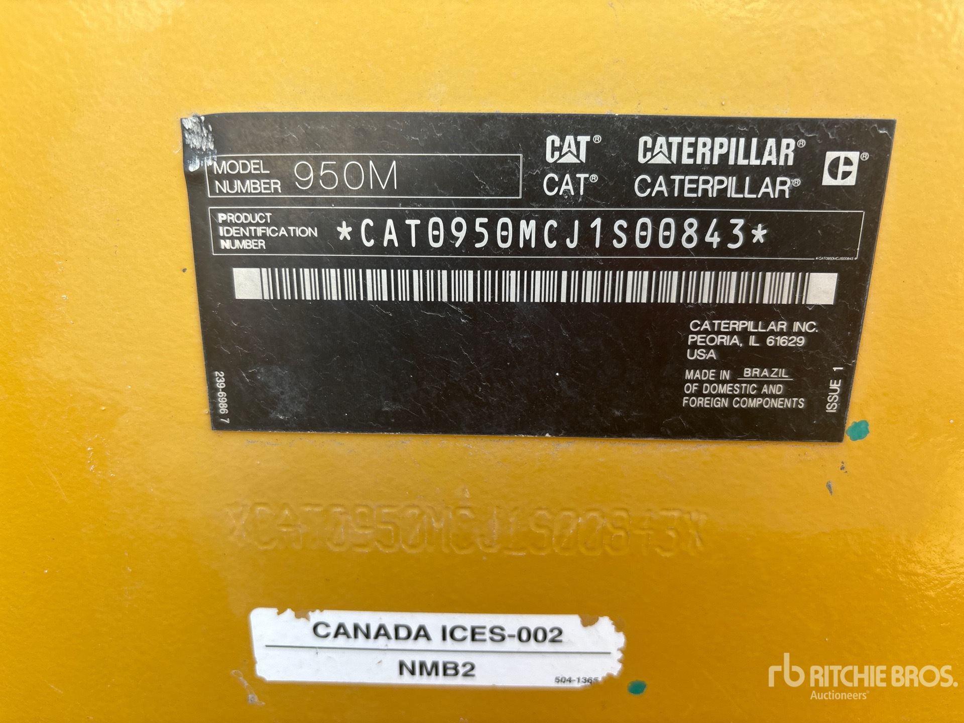2018 Caterpillar 950M