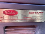 General Appearance with Frame Stamp Serial Number/VIN Photo