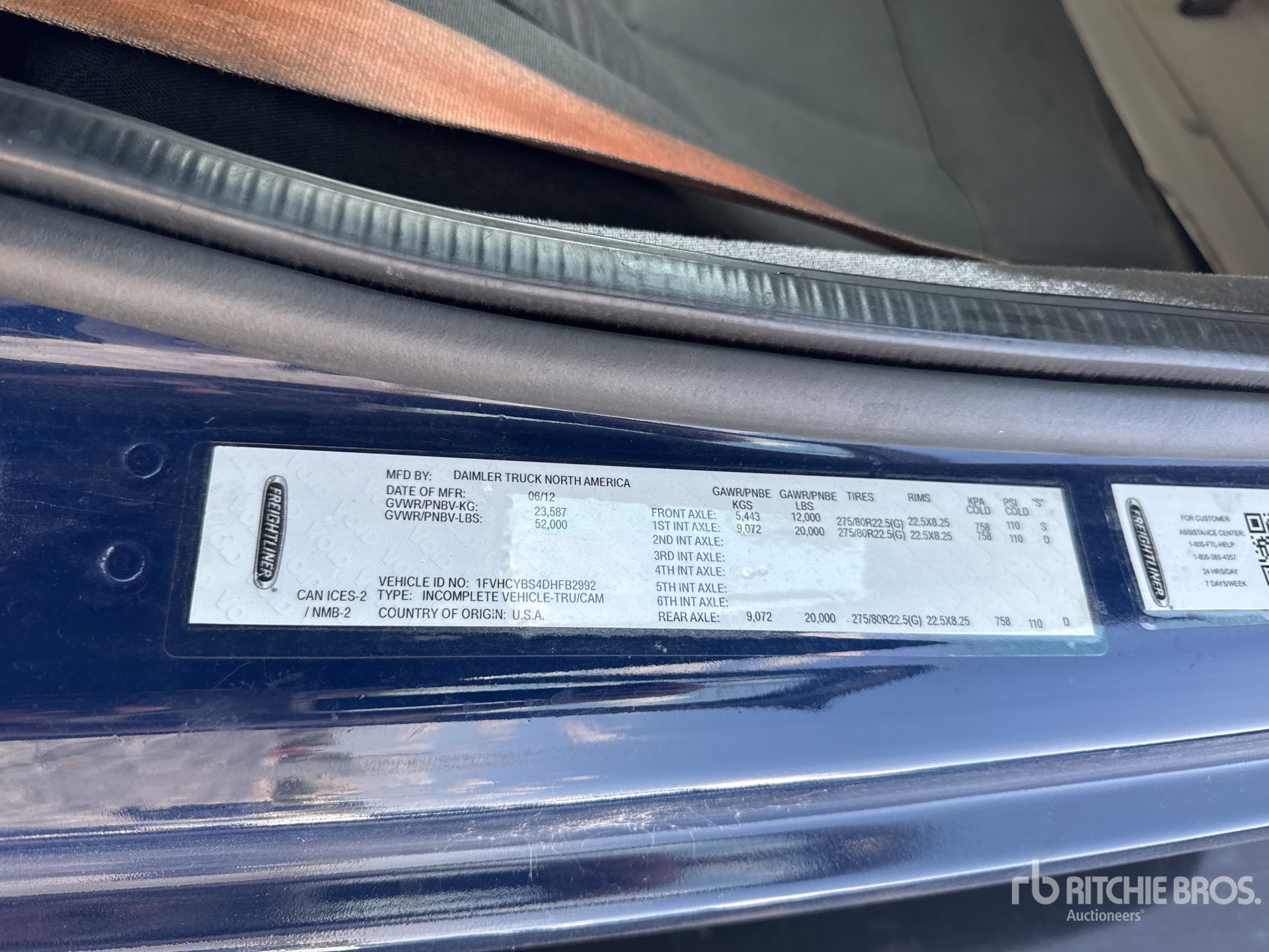 2013 Freightliner M2 106