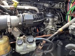 Engine with Air Compressor