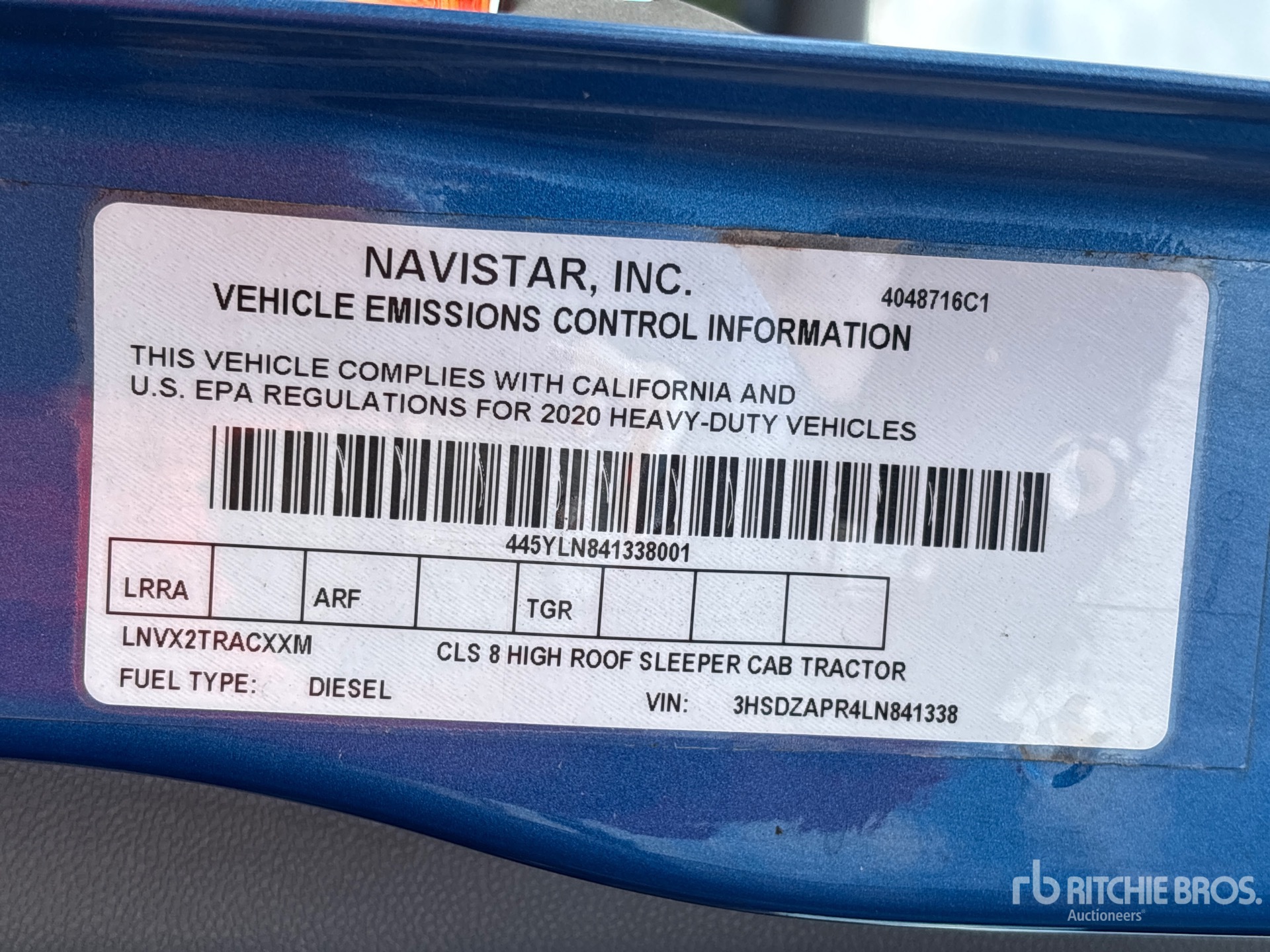 2020 International LT625