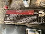 Engine with Emission Label