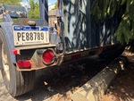 Trailer Chassis with Brake Lights Functional