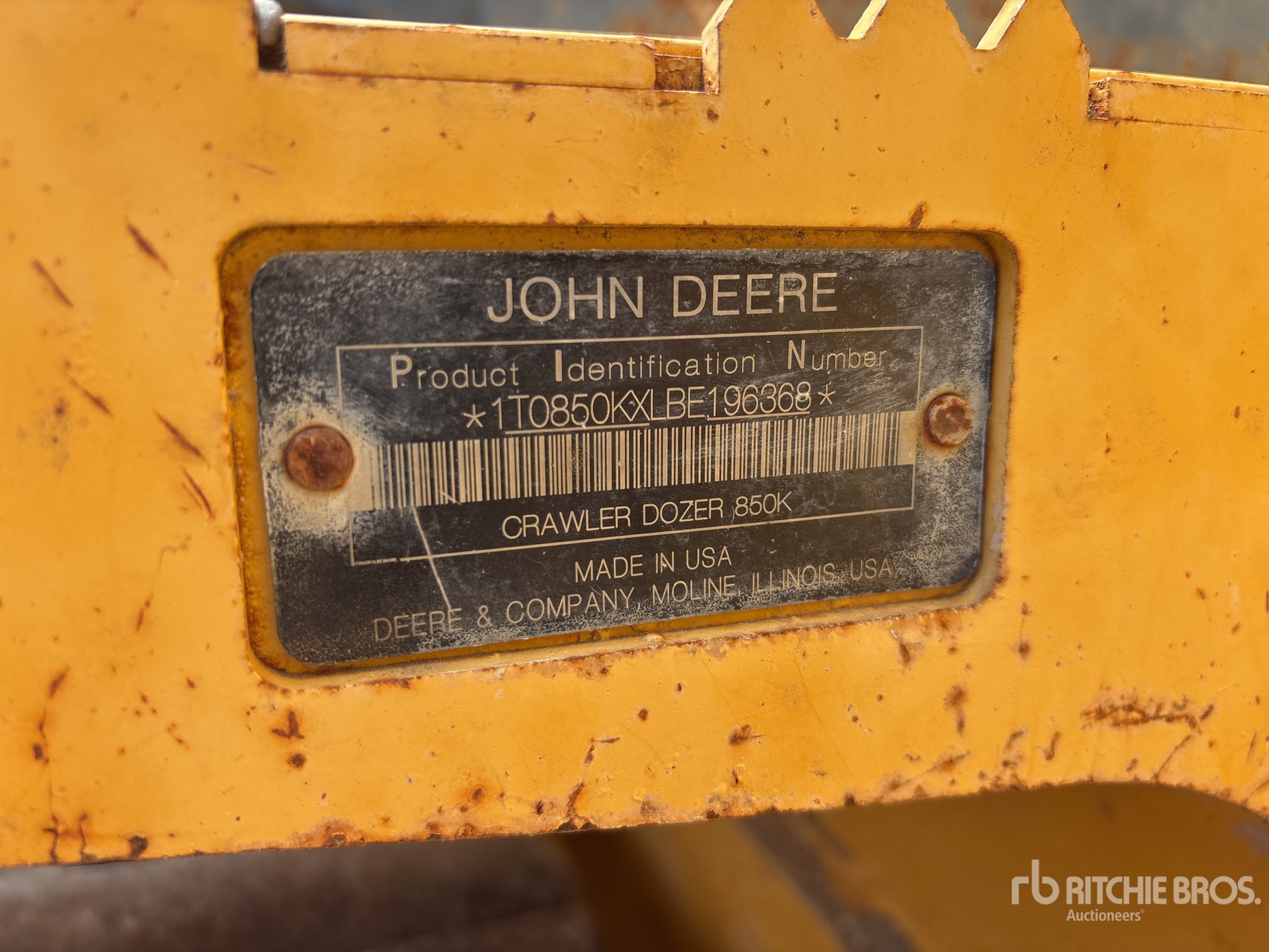 2011 John Deere 850K