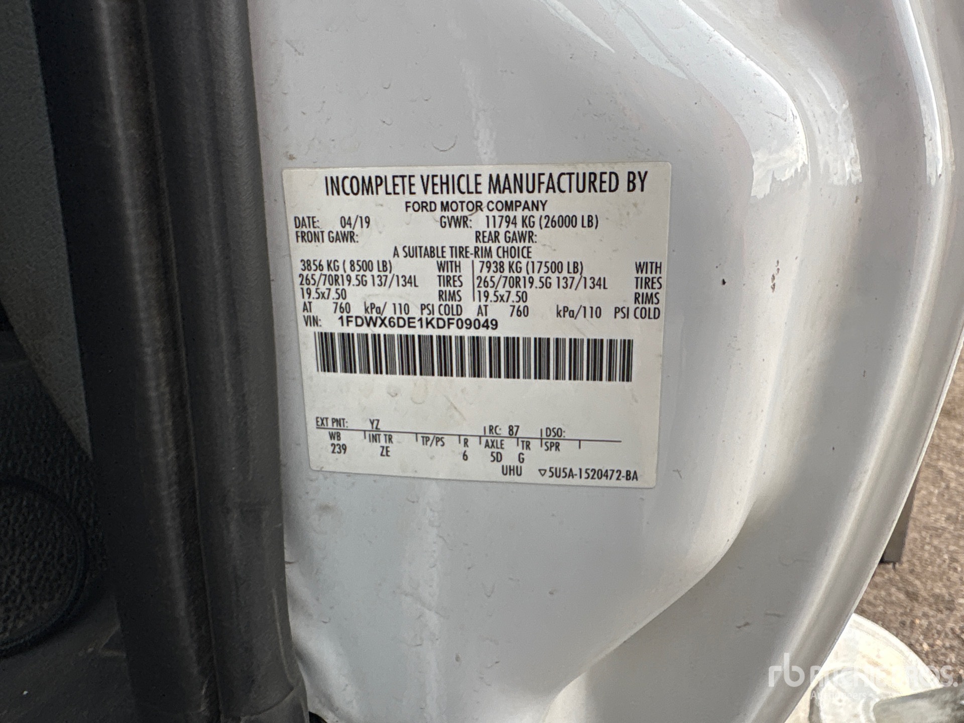 2019 Ford F-650