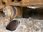 Undercarriage with Left Carrier Rollers