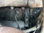Engine with Oil Leaks