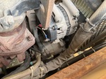 Engine with A/C Compressor