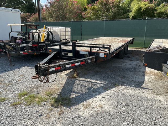 2012 PJ F8202 20 ft T/A Flatbed Trailer