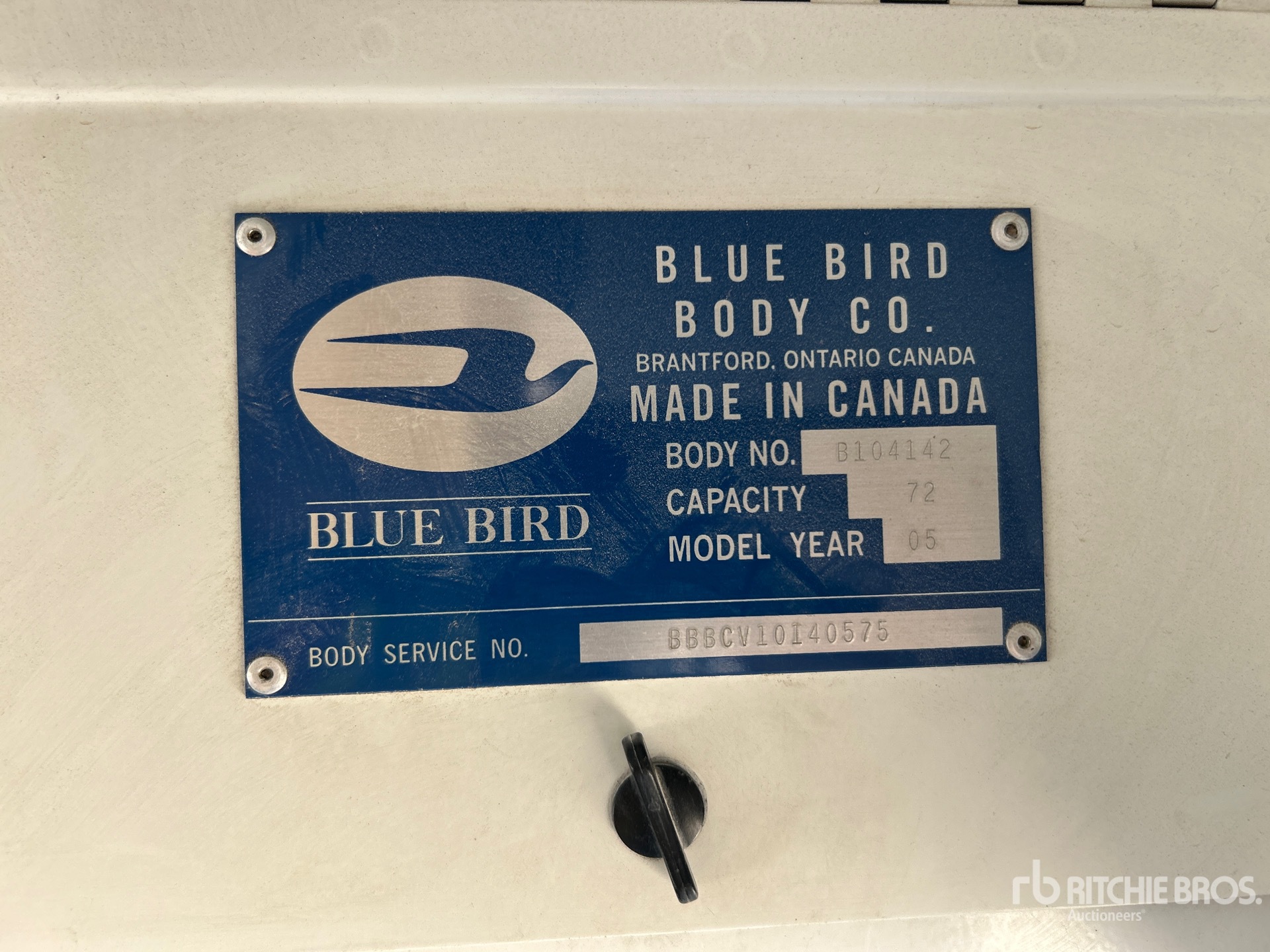 2005 Bluebird 4x2 72-Seat School