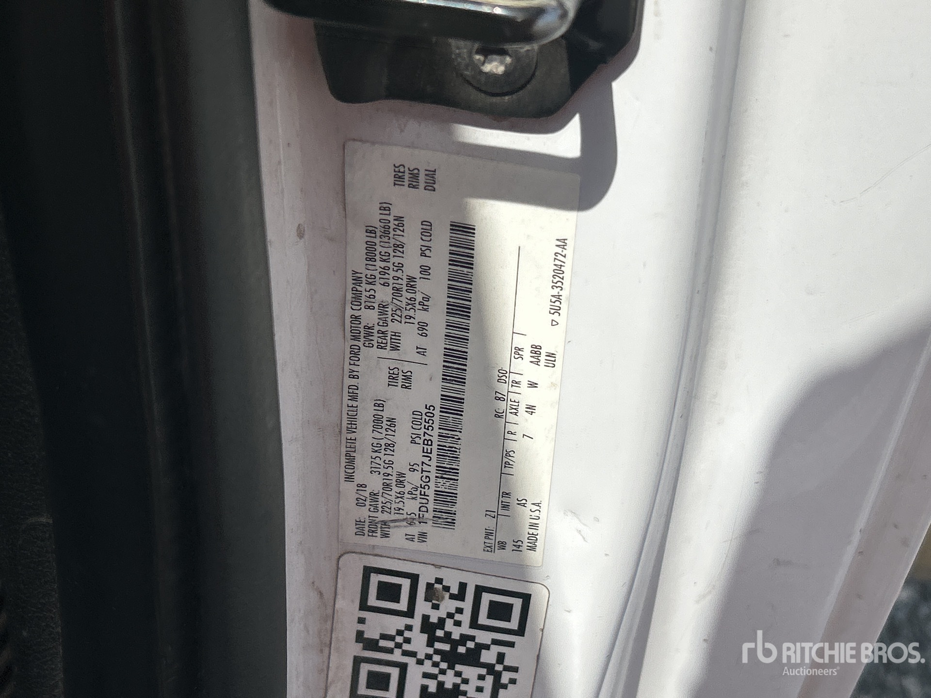 2018 Ford F-550