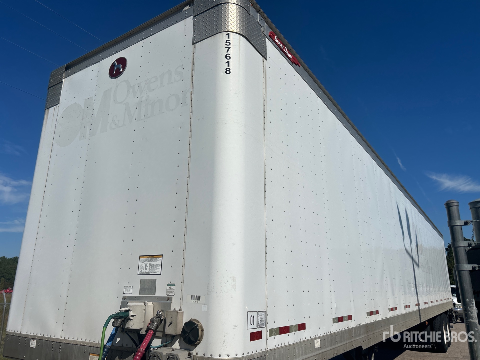 2017 Great Dane 53 FT X 102 IN T/A