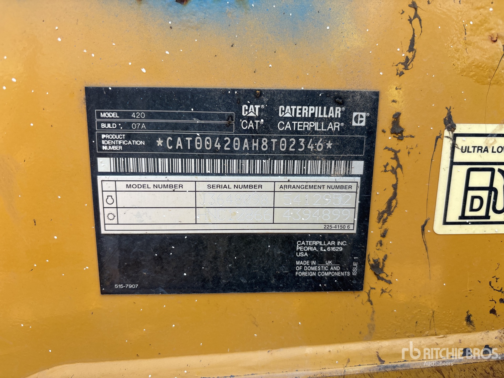 2022 Caterpillar 420