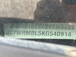 General Appearance with Frame Stamp Serial Number/VIN Photo