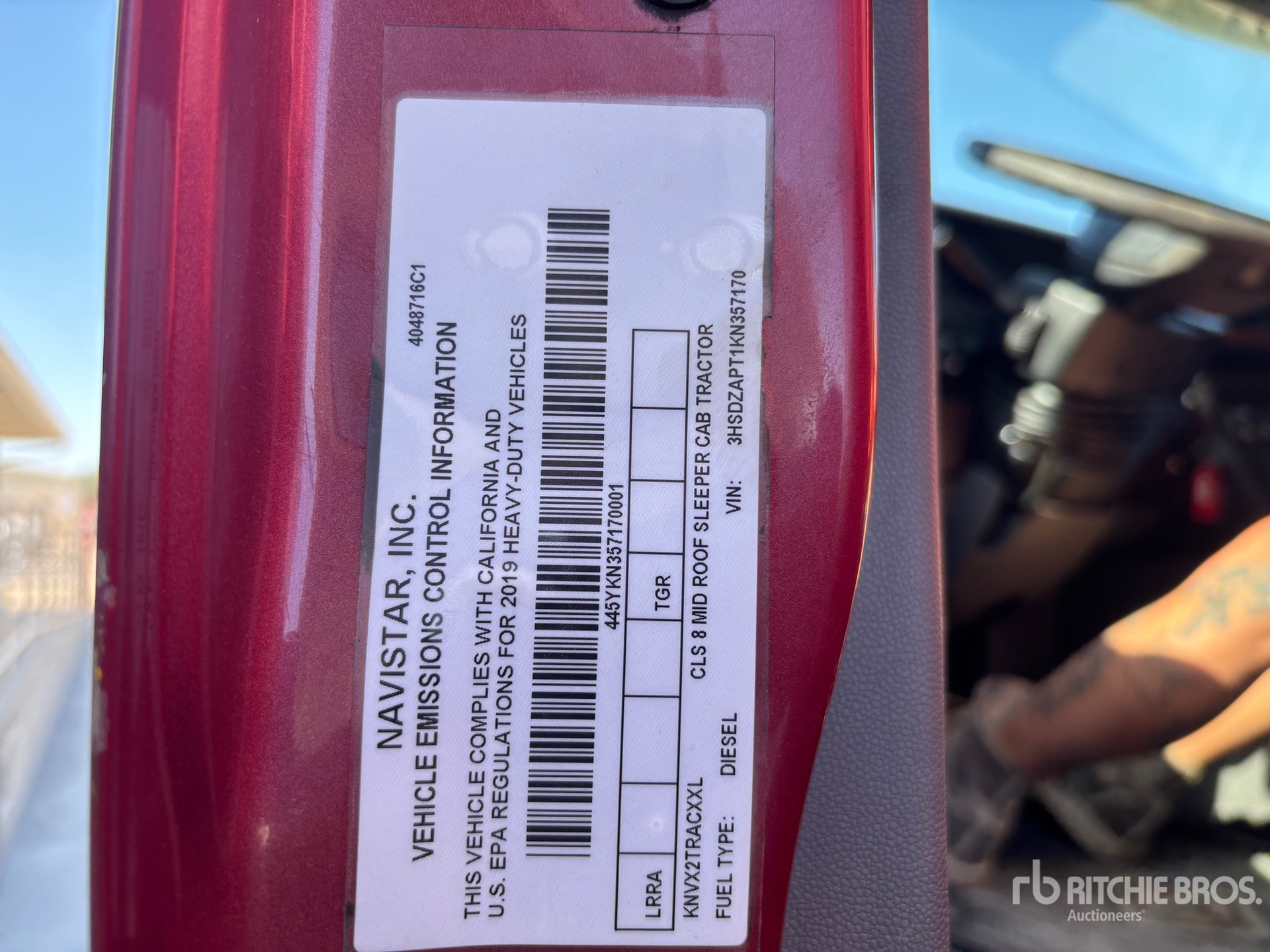 2019 International LT625
