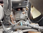 Engine with A/C Compressor
