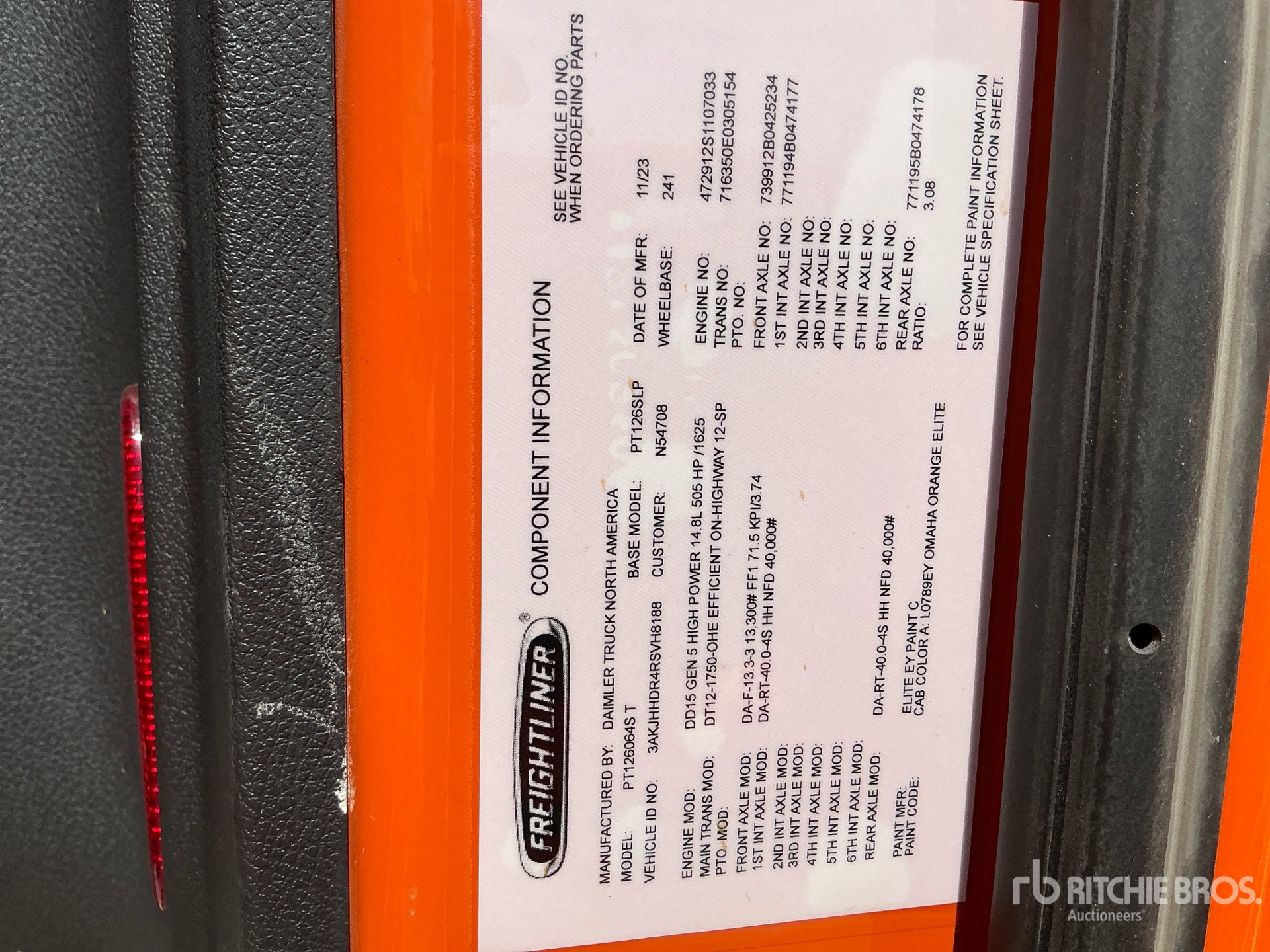 2024 Freightliner CASCADIA 126