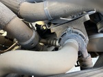 Engine with A/C Compressor