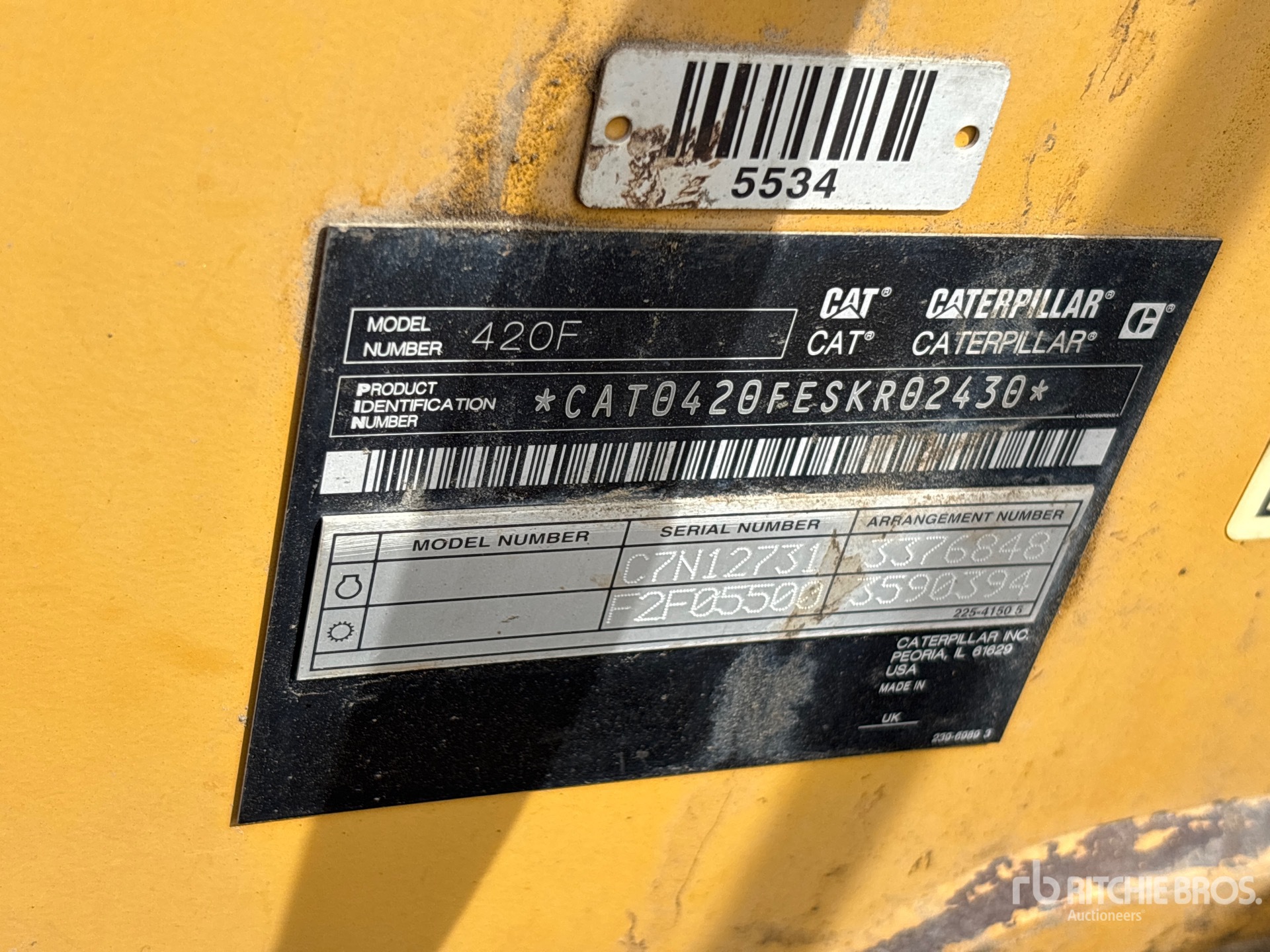 2013 Caterpillar 420F